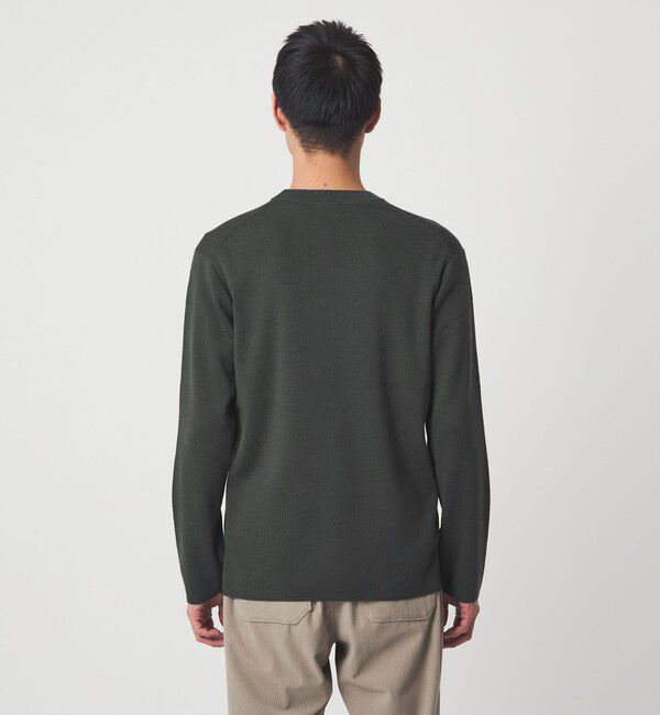 UNITED ARROWS green label relaxing「ウォッシャブル ウール ソウバリ クルーネック ニット」|ニット・セーター|