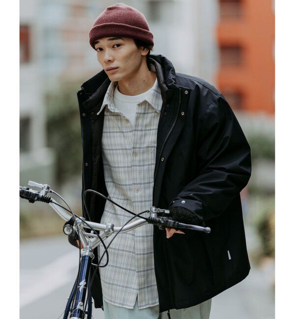 UNITED ARROWS green label relaxing「【別注】＜+phenix＞3WAY ダウン ジャケット」|ダウン|BLACK