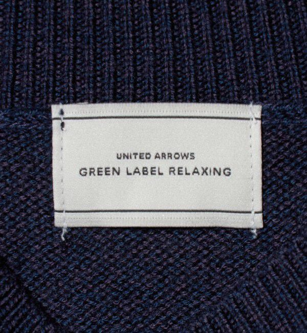 UNITED ARROWS green label relaxing「シルク ミックス モックネック ニット」|ニット・セーター|
