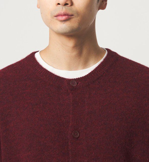 UNITED ARROWS green label relaxing「アルパカ ブレンド クルーネック カーディガン」|カーディガン|