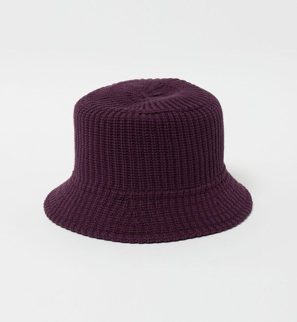UNITED ARROWS green label relaxing「GLR ニット バケットハット」|ハット|WINE