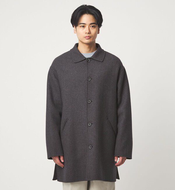 UNITED ARROWS green label relaxing「ウールナイロン リバー ステンカラーコート」|ステンカラーコート|