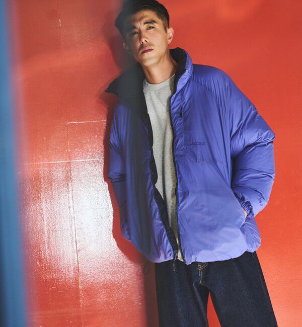 UNITED ARROWS green label relaxing「【別注】＜Marmot＞GLR リバーシブル ダウンジャケット」|ダウン|