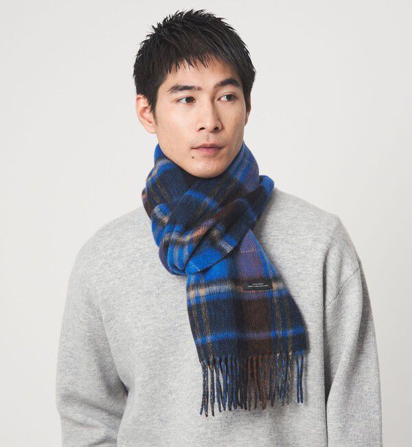 UNITED ARROWS green label relaxing「GLR リバーシブル マフラー」|マフラー|COBALT