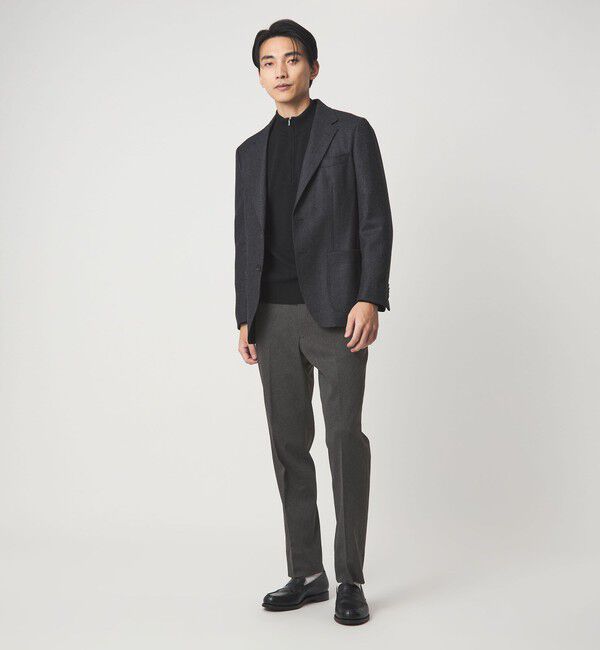 UNITED ARROWS green label relaxing「ポリエステルツイル スタンダード アジャスター スラックス」|スラックス|