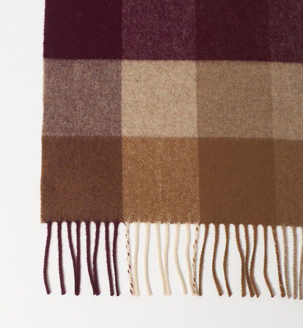 UNITED ARROWS green label relaxing「【別注】＜Johnstons of Elgin＞GLR ウールカシミヤ マフラー」|マフラー|