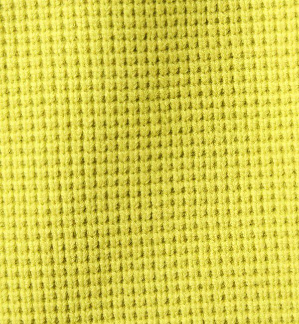 UNITED ARROWS green label relaxing「コットン ポリエステル ワッフル クルーネック ニット」|ニット・セーター|