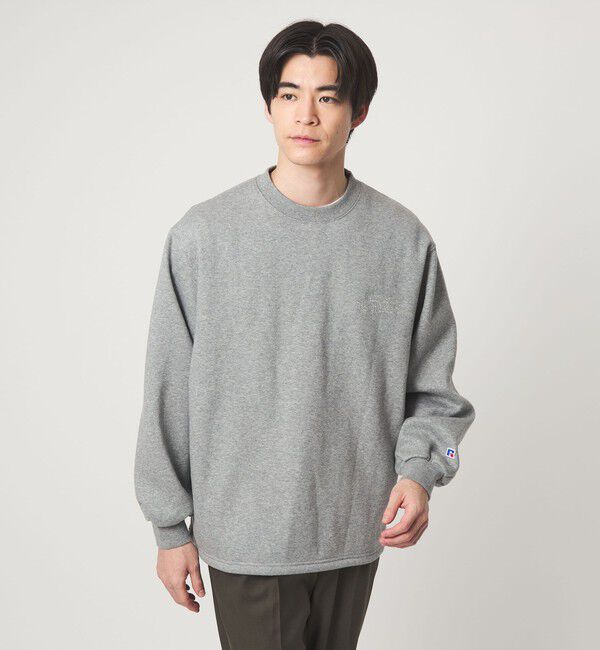 UNITED ARROWS green label relaxing「【別注】＜RUSSELL ATHLETIC＞GLR クルーネック スウェット」|スウェット・ジャージ|MD.GRAY