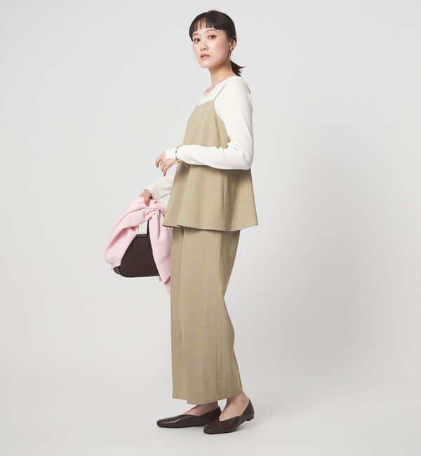 UNITED ARROWS green label relaxing「［size SHORT/TALLあり］ラミーブレンド オールインワン」|オールインワン|BEIGE