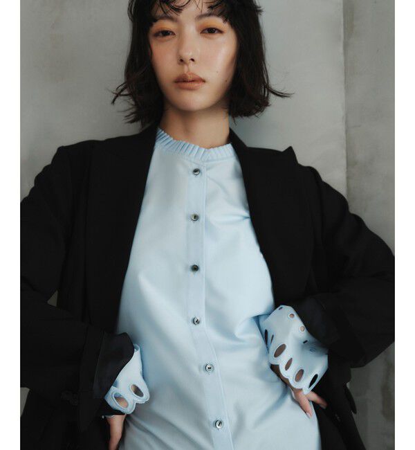 EMMEL REFINES「＜EMMEL REFINES＞EM ソデスカラシシュウ シャツ」|シャツ・ブラウス|