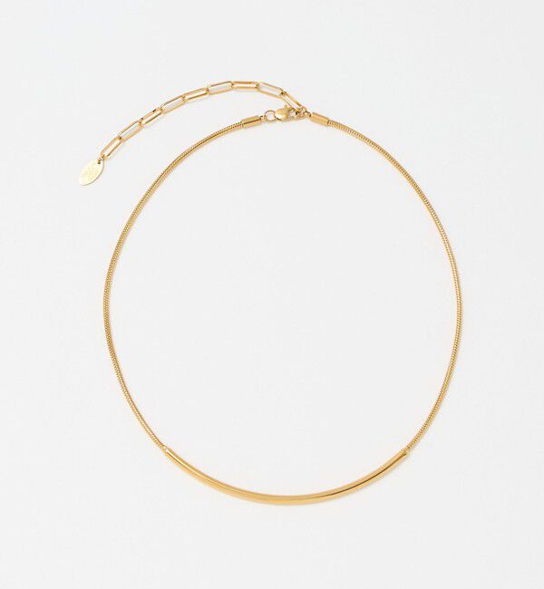 UNITED ARROWS green label relaxing「スネークチェーン チョーカー ネックレス」|ネックレス|GOLD