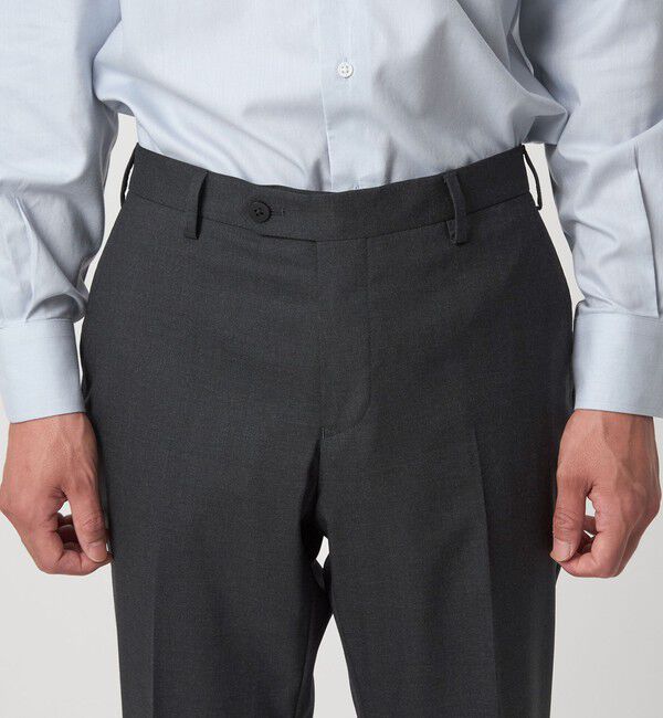 UNITED ARROWS green label relaxing「REDA トロピカル 無地 スリム ノープリーツ スーツパンツ」|スーツ|