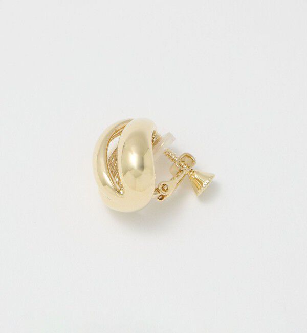 UNITED ARROWS green label relaxing「3ライン ハーフボール イヤリング」|イヤリング|