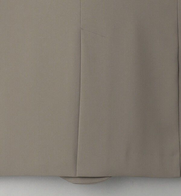 BEAUTY&YOUTH UNITED ARROWS「【WEB限定 Wardrobe DAILY MINIMAL】ダブルクロス カラーレスジャケット ウォッシャブル」|ノーカラージャケット|