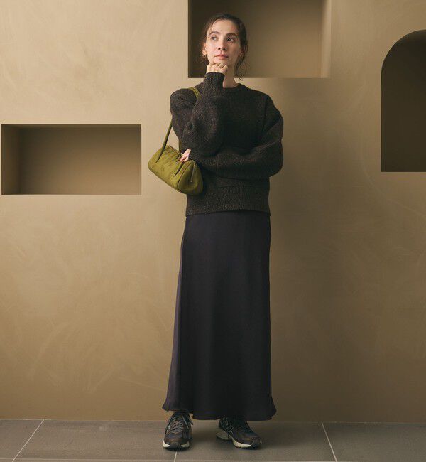 BEAUTY&YOUTH UNITED ARROWS「ポリエステルサテン マーメイドフレアスカート」|スカート|