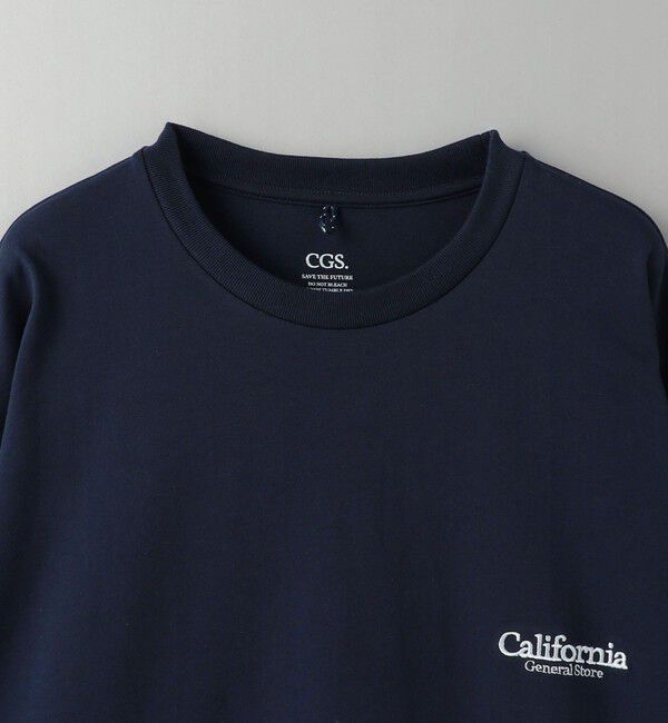 California General Store「＜CGS.＞オーガニック コットン ロングスリーブ ロゴ Tシャツ」|Tシャツ・カットソー|