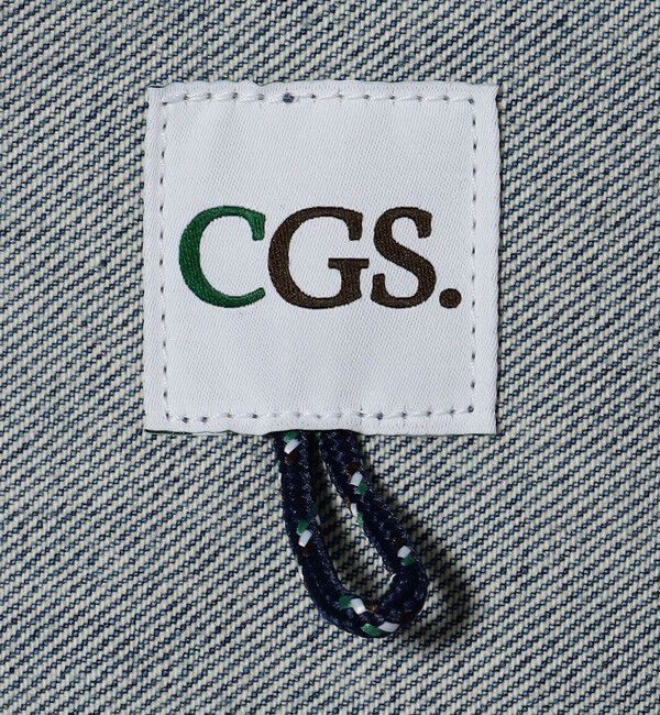 California General Store「＜CGS.＞ オーガニック コットン デニム ジャケット」|ブルゾン・スタジャン|