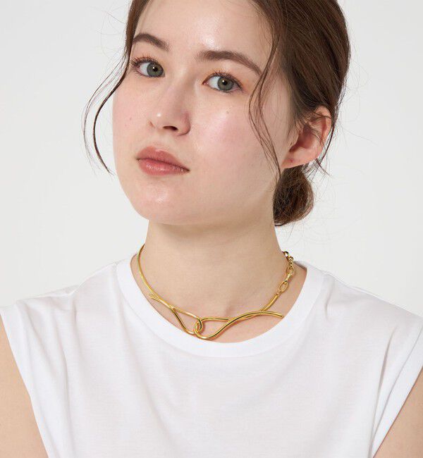 BEAUTY&YOUTH UNITED ARROWS「＜loni＞Ivy Asymmetry チョーカー」|ネックレス|