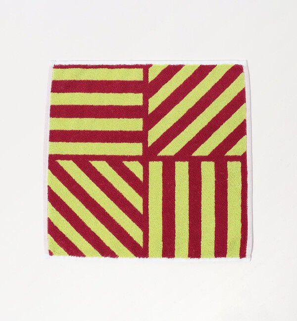 BEAUTY&YOUTH UNITED ARROWS「パネル ボーダー タオル ハンカチ」|ハンカチ|