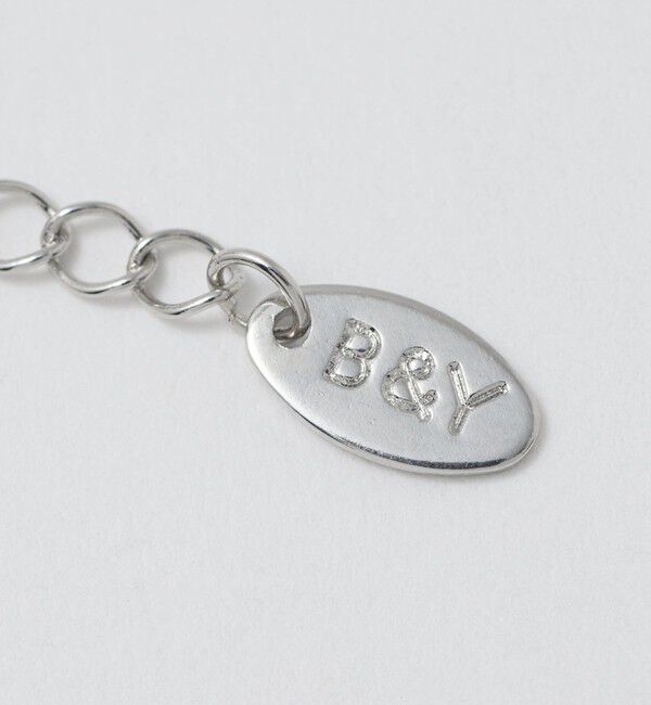 BEAUTY&YOUTH UNITED ARROWS「ビジュー&times;パールモチーフ イビツ ライン ネックレス」|ネックレス|