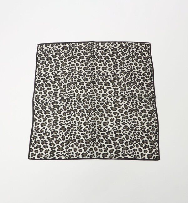 BEAUTY&YOUTH UNITED ARROWS「シルク レオパード スカーフ」|バンダナ・スカーフ|