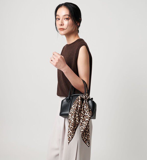 BEAUTY&YOUTH UNITED ARROWS「シルク レオパード スカーフ」|バンダナ・スカーフ|