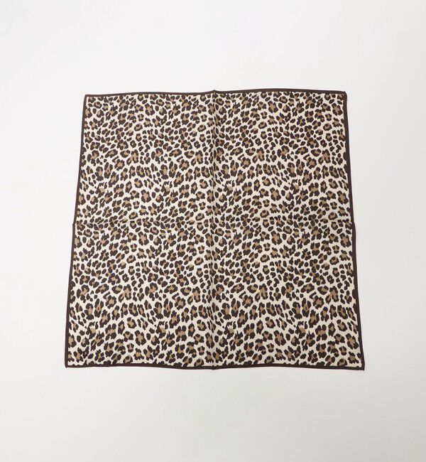 BEAUTY&YOUTH UNITED ARROWS「シルク レオパード スカーフ」|バンダナ・スカーフ|