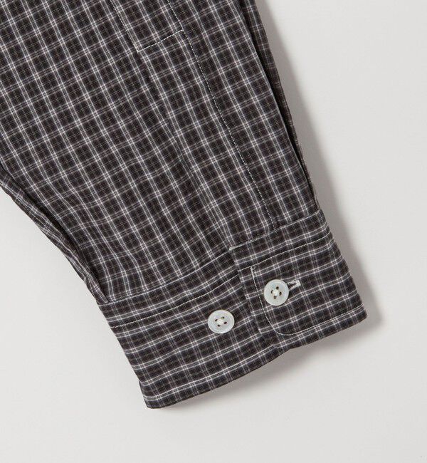 STEVEN ALAN「＜Steven Alan＞ スモーキー チェック リバースシーム シャツ LOOSE」|シャツ・ブラウス|