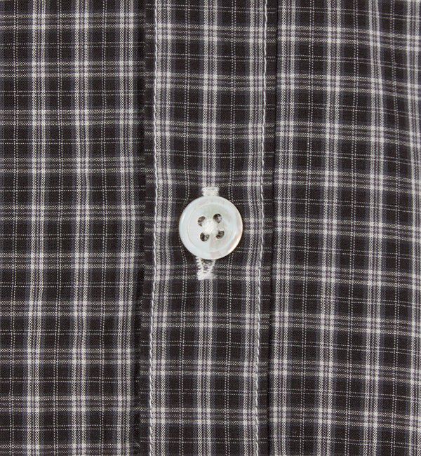 STEVEN ALAN「＜Steven Alan＞ スモーキー チェック リバースシーム シャツ LOOSE」|シャツ・ブラウス|