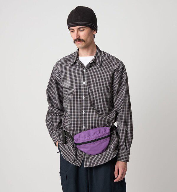 STEVEN ALAN「＜Steven Alan＞ スモーキー チェック リバースシーム シャツ LOOSE」|シャツ・ブラウス|