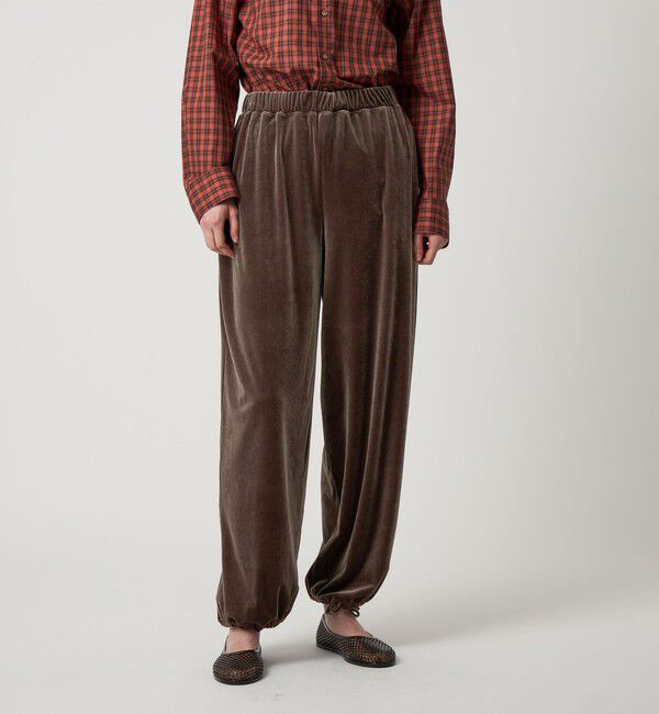 STEVEN ALAN「＜Steven Alan＞ベロア イージー パンツ」|その他|