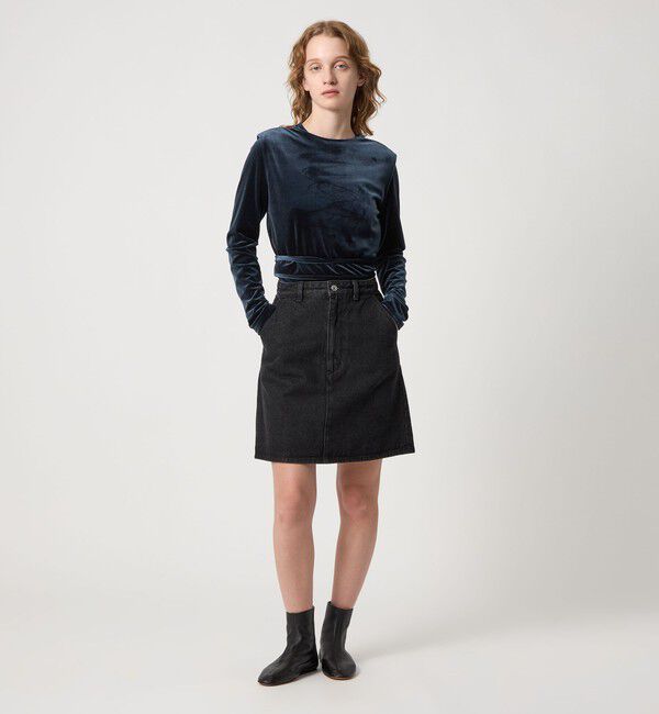 STEVEN ALAN「＜Steven Alan＞ベロア カシュクール ベスト」|ベスト・ジレ|