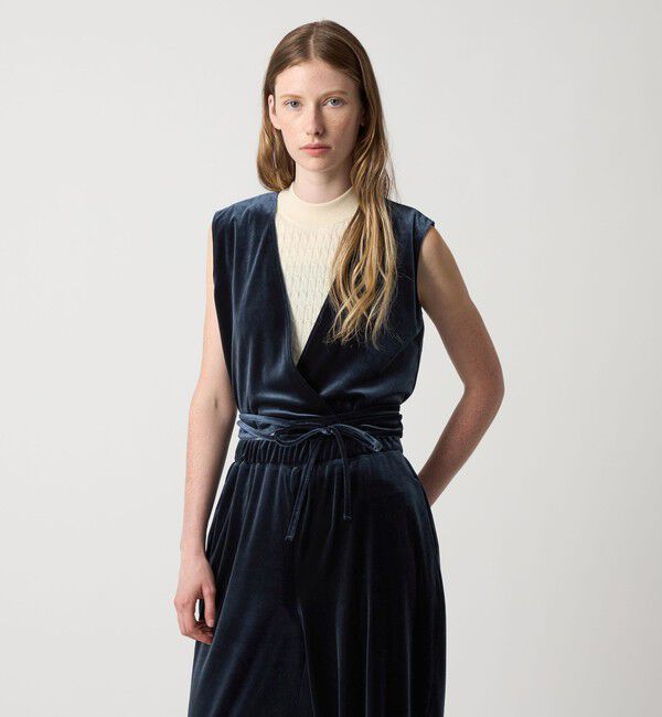 STEVEN ALAN「＜Steven Alan＞ベロア カシュクール ベスト」|ベスト・ジレ|