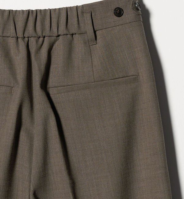 BEAUTY&YOUTH UNITED ARROWS「ポリエステルブレンド ２タック タブワイドパンツ」|その他|