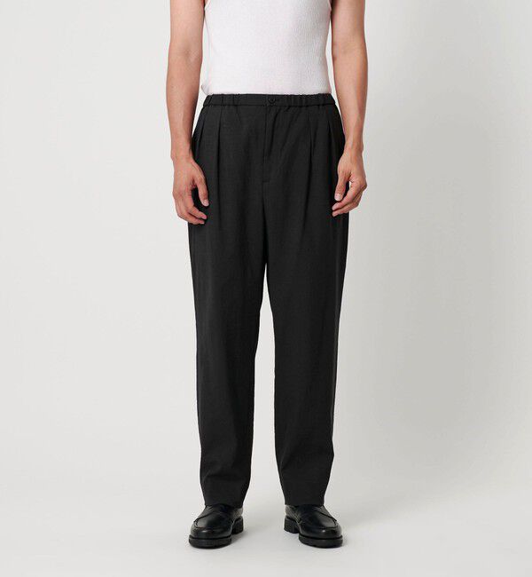 BEAUTY&YOUTH UNITED ARROWS「TC/FLAX オックス バルーン イージー パンツ」|チノ|