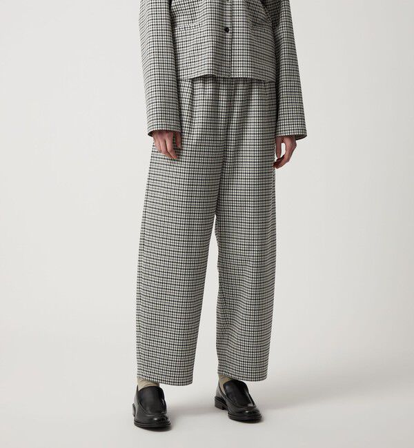 STEVEN ALAN「＜Steven Alan＞ハウンドトゥース ドローストリング パンツ」|その他|