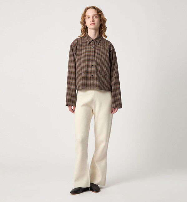 STEVEN ALAN「＜Steven Alan＞ハウンドトゥース シャツ」|シャツ・ブラウス|
