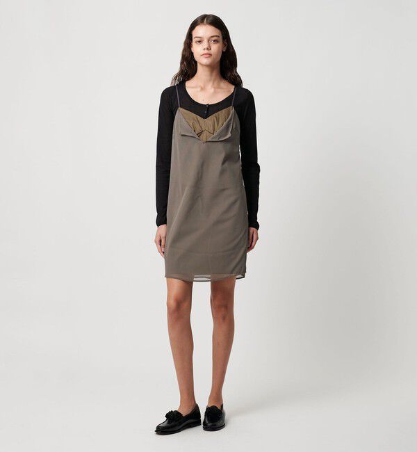 ATTISESSION「＜ATTISESSION＞レイヤード ミニ ワンピース　」|ワンピース|