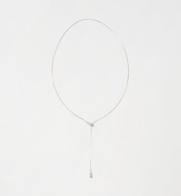 BEAUTY&YOUTH UNITED ARROWS「メタルドロップ スライダーネックレス」|ネックレス|