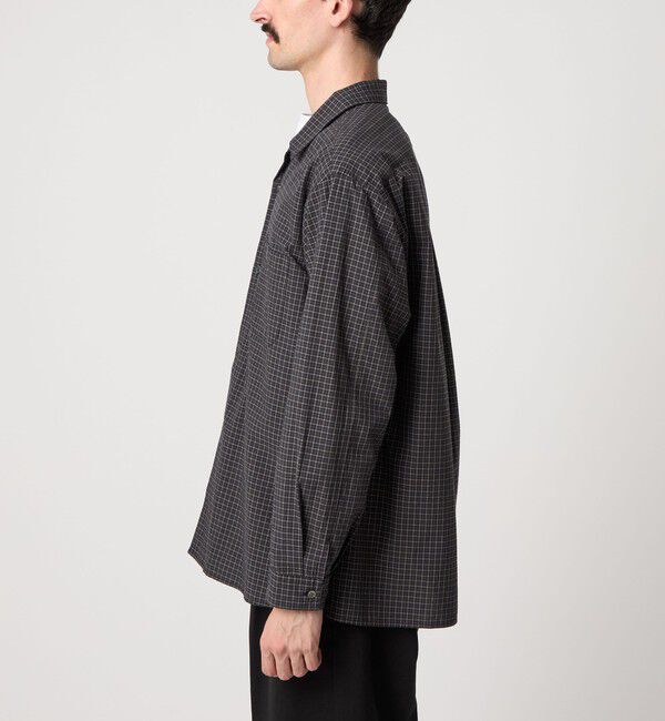 STEVEN ALAN「＜Steven Alan＞ 60 シック チェック オープンカラー シャツ」|シャツ・ブラウス|