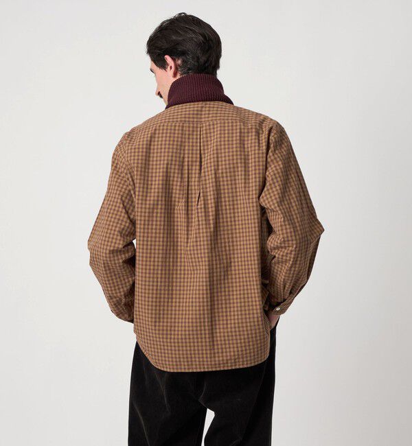 STEVEN ALAN「＜Steven Alan＞ 60 シック チェック オープンカラー シャツ」|シャツ・ブラウス|