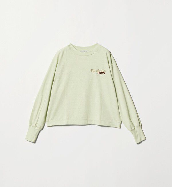 BEAUTY&YOUTH UNITED ARROWS「【別注】＜Americana＞ロゴロングスリーブTシャツ」|Tシャツ・カットソー|