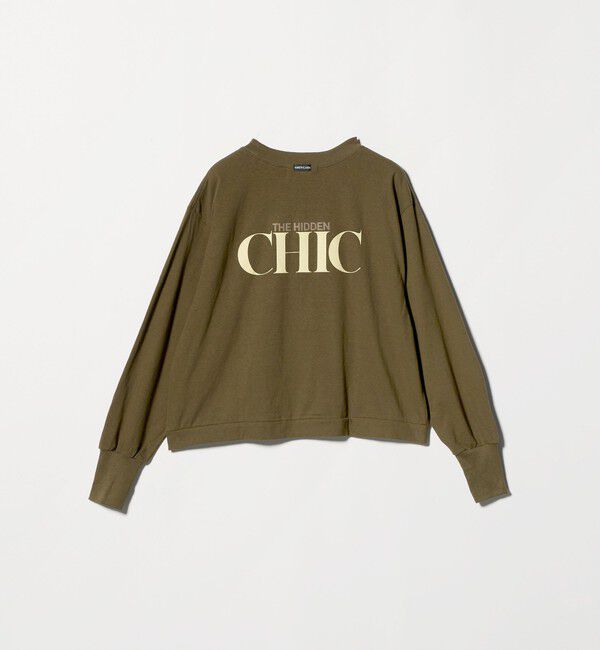 BEAUTY&YOUTH UNITED ARROWS「【別注】＜Americana＞ロゴロングスリーブTシャツ」|Tシャツ・カットソー|