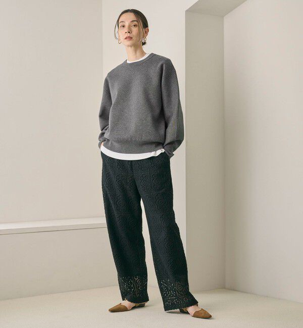 BEAUTY&YOUTH UNITED ARROWS「ポリエステルブレンド ミラノリブ プルオーバー」|ニット・セーター|