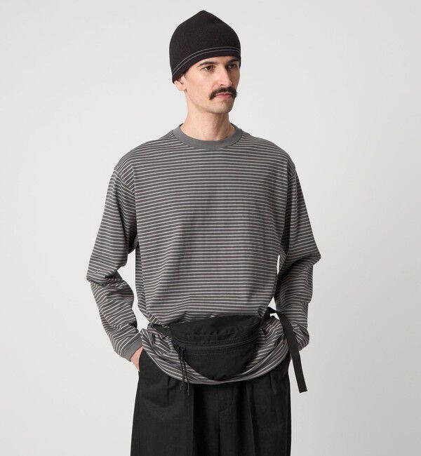 STEVEN ALAN「＜Steven Alan＞ オーガニックコットン アソート ボーダー ロングスリーブ Tシャツ BOLD」|Tシャツ・カットソー|