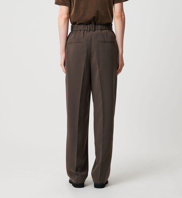 BEAUTY&YOUTH UNITED ARROWS「タックワイドストレートパンツ ウォッシャブル」|スラックス|