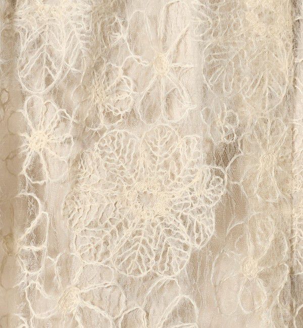 BEAUTY&YOUTH UNITED ARROWS「【WEB限定】エンブロイダリー チュールギャザースカート」|スカート|