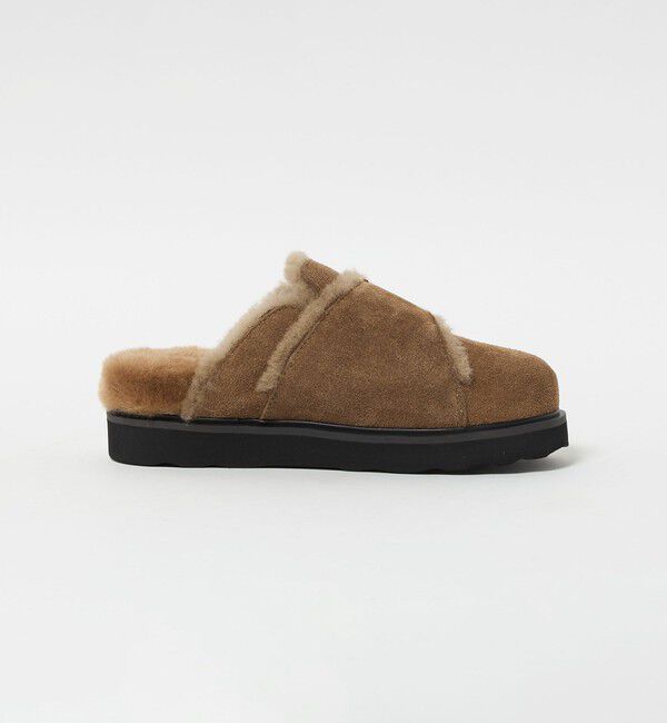 BEAUTY&YOUTH UNITED ARROWS「＜MOHI...＞スエード ビッグベルト ボストンサンダル」|サンダル|