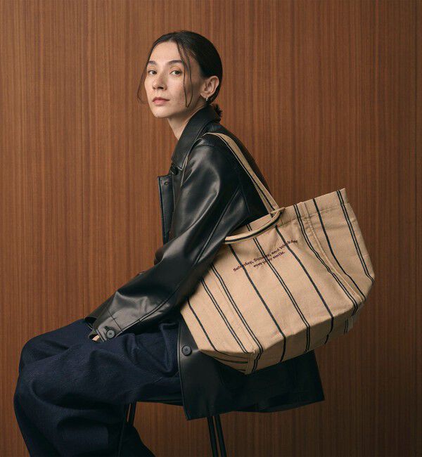 BEAUTY&YOUTH UNITED ARROWS「【別注】＜beej＞ストライプ トートバッグ -2WAY-」|トートバッグ|