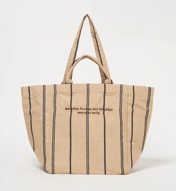 BEAUTY&YOUTH UNITED ARROWS「【別注】＜beej＞ストライプ トートバッグ -2WAY-」|トートバッグ|
